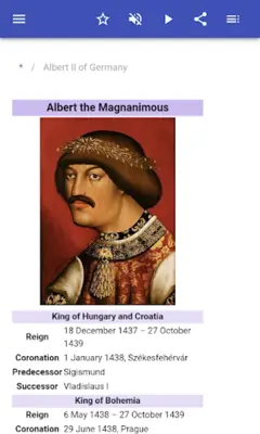 Kings of Hungary android App screenshot 13