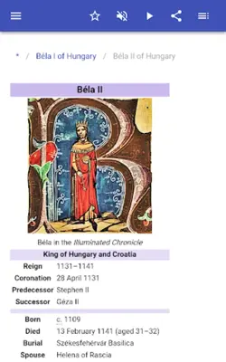 Kings of Hungary android App screenshot 7